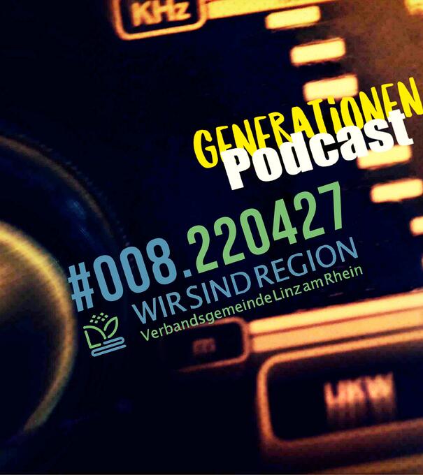 Schon wieder einer: Der GenerationenPodcast aus der Region Linz, April 2022 | Grafik © zwozwo8|kOMMkOMM