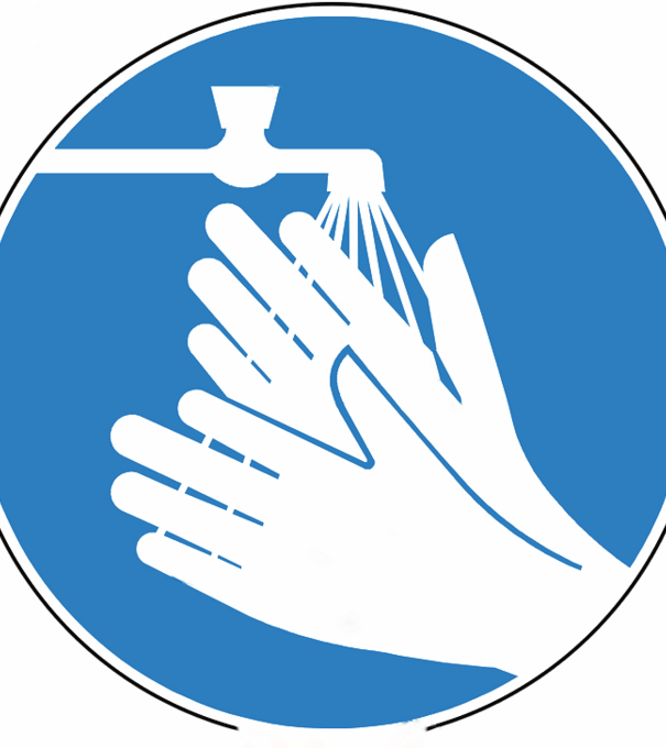 Richtig Hände waschen, um sich vor Infektionen zu schützen.