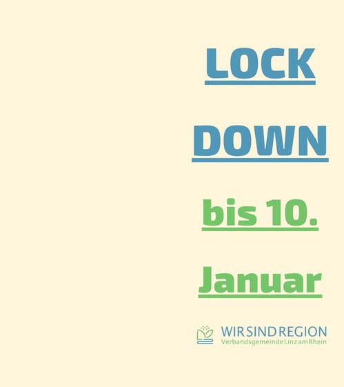 Der Lockdown gilt bis zum 10. Januar 2021 - vorerst. | Grafik © zwozwo8
