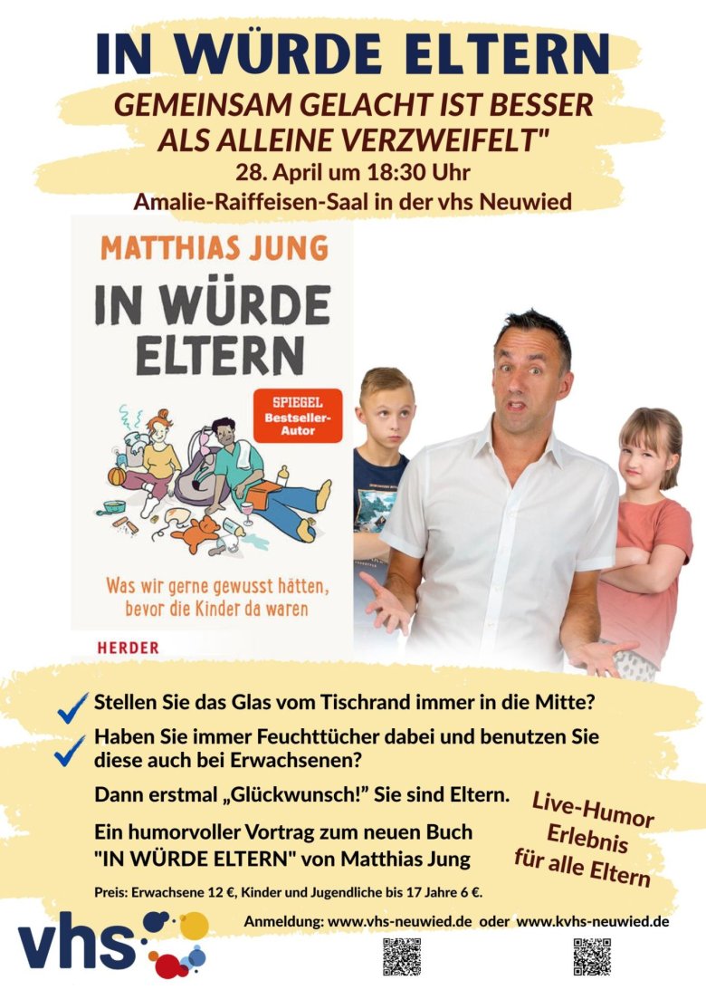 IN WÜRDE ELTERN Gemeinsam gelacht ist besser als alleine verzweifelt" - 2 IN WÜRDE ELTERN Gemeinsam gelacht ist besser als alleine verzweifelt" - 2